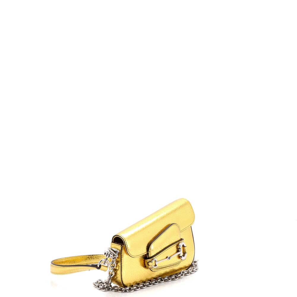 Gucci Horsebit Asymmetric Shoulder Bag #225619G16B - Picture 2 of 6
